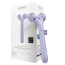 Ультразвуковий масажер для обличчя Geske Sonic Facial Roller 4 in 1, бузковий - Фото №10