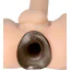 Анальная пробка Master Series Excavate Tunnel Anal Plug, черная - Фото №4