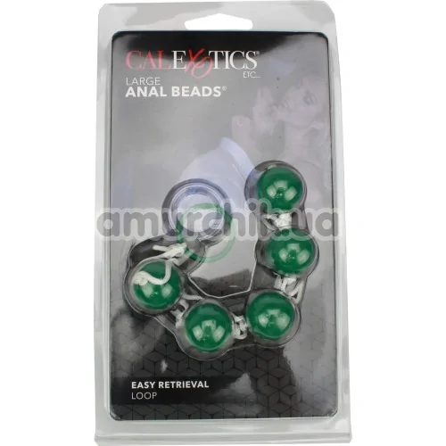 Анальні кульки Large Anal Beads, червоні