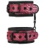 Фиксаторы для рук Blaze Luxury Fetish Hand Cuffs, розовые - Фото №1