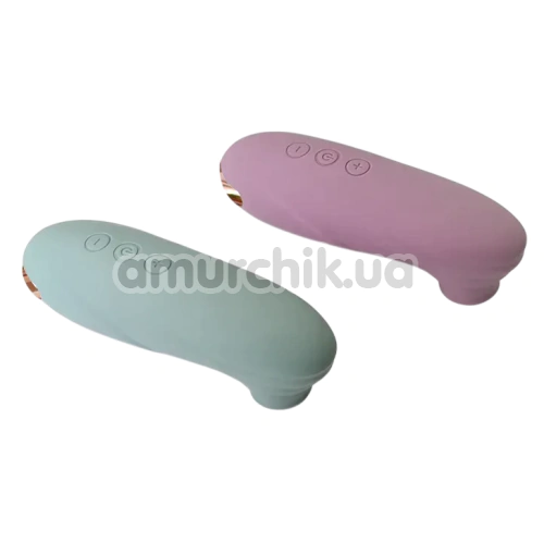 Симулятор орального секса для женщин с вибрацией Sweet Em Velvet Lure Air Kiss, фиолетовый