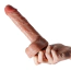 Фалоімітатор Crushious Inviktus 8.5, тілесний - Фото №6