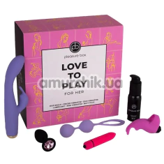Набор секс-игрушек Pleasure Box Love To Play For Her - Фото №1