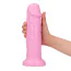 Фаллоимитатор с ароматом жвачки Delicious Dildo Bubble Gum 25 см, розовый - Фото №5