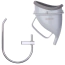 Набор для доминирования Lockink Sevanda Objectification Bathroom Set, черный - Фото №5