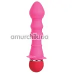 Анальный вибратор Purrfect Silicone, розовый - Фото №1