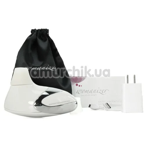 Симулятор орального сексу для жінок Womanizer W500 Pro, білий