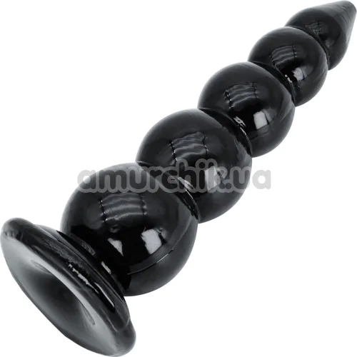 Анальна пробка Hidden Desire Extreme Buttplug Balls XXXL, чорна