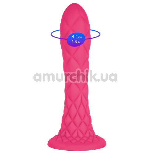 Фаллоимитатор Silexd Liquid Silicone Fantasy Dreamy Size 7, розовый