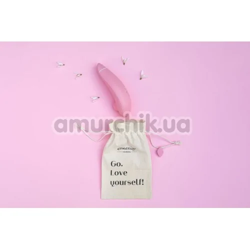 Симулятор орального сексу для жінок Womanizer The Original Premium ECO, рожевий