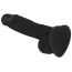 Фаллоимитатор Strap-On-Me Soft Realistic Dildo L, черный - Фото №2