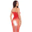 Комбінезон Sparkle Crotchless Bodystocking, червоний - Фото №2