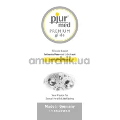 Лубрикант Pjur Med Premium Glide на силиконовой основе, 1.5 мл - Фото №1