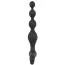 Анальний ланцюжок з вібрацією Black Velvets Rechargeable Anal Beads, чорний - Фото №3