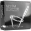 Уретральна вставка з набором ерекційних кілець Unbendable Sperm Stopper Hollow Ring SIN008, срібна - Фото №5