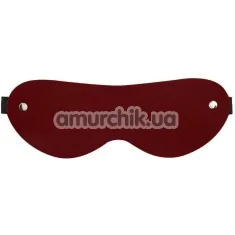 Маска на очі sLash Soft Blindfold, червона - Фото №1