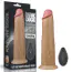 Вибратор с ротацией Dual-Layered Silicone Nature Cock LV410210, телесный - Фото №12