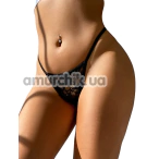 Трусики-стрінги Star Night Net Bikini Panties, чорні - Фото №1