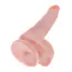Фаллоимитатор King Cock 6 Cock With Balls, телесный - Фото №4