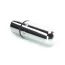 Кліторальний вібратор Crystal High Intensity Mini Bullet, срібний - Фото №2