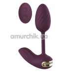 Вібратор Essentials Flexible Wearable Vibrating Egg, фіолетовий - Фото №1
