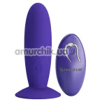 Анальна пробка з вібрацією Pretty Love Remote Control Vibrating Plug Youth, фіолетова - Фото №1