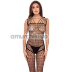 Комбинезон Neo Geo Crotchless Bodystocking, черный - Фото №1
