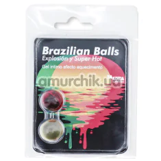 Лубрикант c согревающим эффектом Brazilian Balls, 2 шт - Фото №1