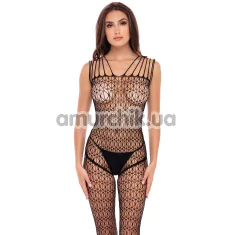 Комбинезон Neo Geo Crotchless Bodystocking, черный - Фото №1