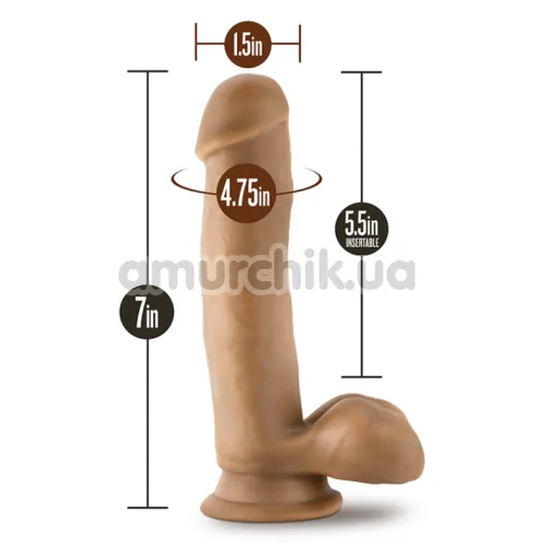 Фаллоимитатор XX Double Your Pleasure Europa, телесный