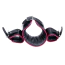 Ошейник с фиксаторами для рук DS Fetish Anatomical Collar With Wrist Cuffs, черный - Фото №3