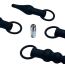 Набор анальных пробок с вибрацией Passion Play Vibrating Anal Training Set, черный - Фото №9