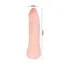 Фалоімітатор Super Excitement Sextoy 16.3 см, тілесний - Фото №5