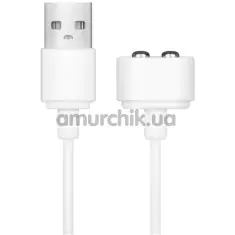 Зарядний пристрій для іграшок Satisfyer USB Ladekabel, біле - Фото №1