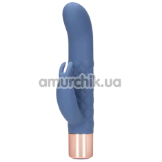 Вібратор Loveline Mini Rabbit Vibrator, синій - Фото №1