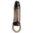 Насадка на пеніс з вібрацією XLover Penis Extender 14.5 см, чорна - Фото №3