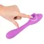 Вибратор клиторальный и точки G 2 Function Bendable Vibe, фиолетовый - Фото №4