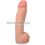 Фалоімітатор Doc Johnson The Realistic Cock Hung 12, тілесний - Фото №1