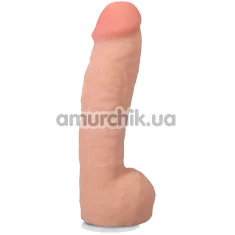 Фалоімітатор Doc Johnson The Realistic Cock Hung 12, тілесний - Фото №1