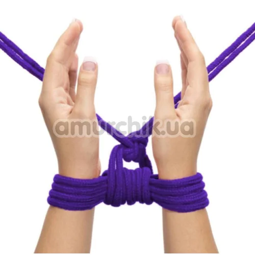 Мотузка Fetish Bondage Rope, фіолетова