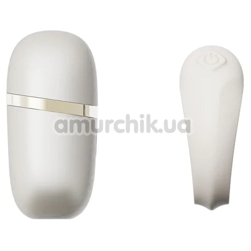 Виброкольцо для члена Zalo Apis, белое