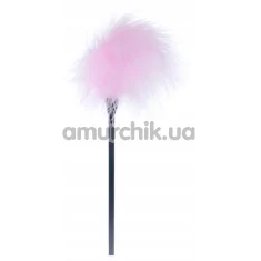 Перышко для ласк Boss Series Fetish Feather Tickler, розовое - Фото №1