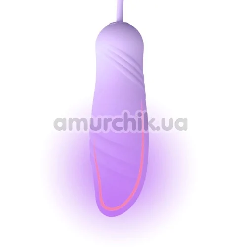 Віброяйце з підігрівом Zalo Temptation Pre-Heating Bullet Thruster, фіолетове