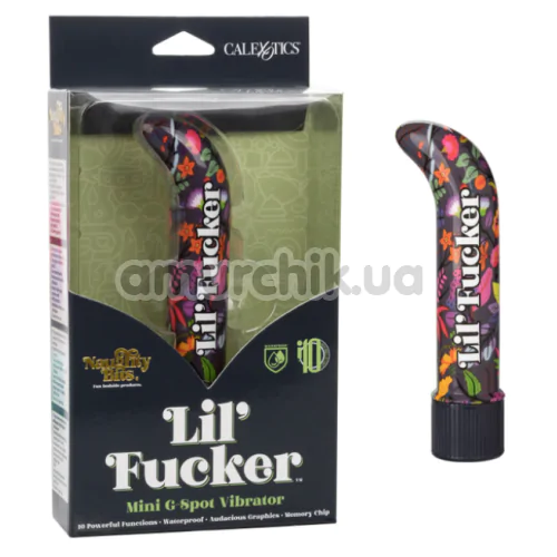 Вибратор для точки G Naughty Bits Lil'Fucker, радужный