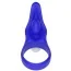 Віброкільце Power Clit Cockring Stamina, синє - Фото №1