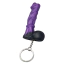 Брелок у вигляді пеніса Univibe в асортименті, чорно-фіолетовий - Фото №4