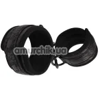Наручники Behave! Luxury Fetish Tempt Him Hand Cuffs, чорні - Фото №1