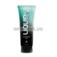 Оральный лубрикант Liquid Sex Oral Sex Gel - мята, 118 мл - Фото №1