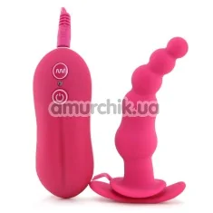 Анальна пробка з вібрацією Tinglers Vibrating Plug I, рожева - Фото №1