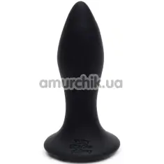 Анальная пробка с вибрацией Fifty Shades of Grey Sensation Vibrating Butt Plug, черная - Фото №1